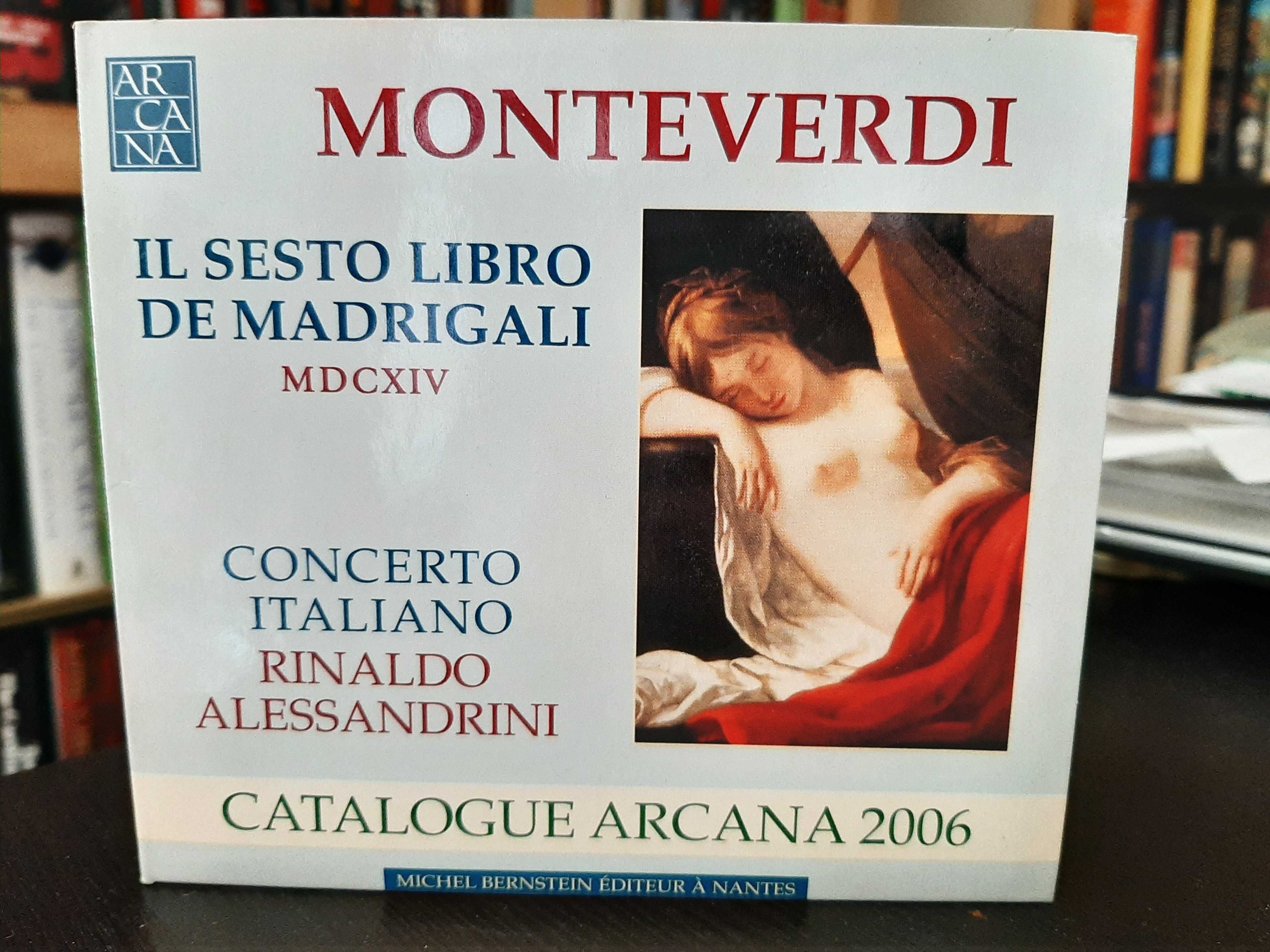 Monteverdi – 6to Libro De Madrigali – Concerto Italiano, Alessandrini