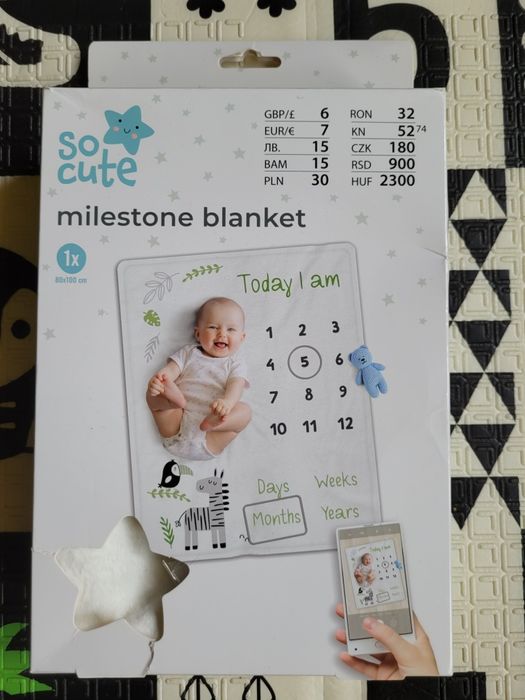 Mata niemowlęca do zdjęć