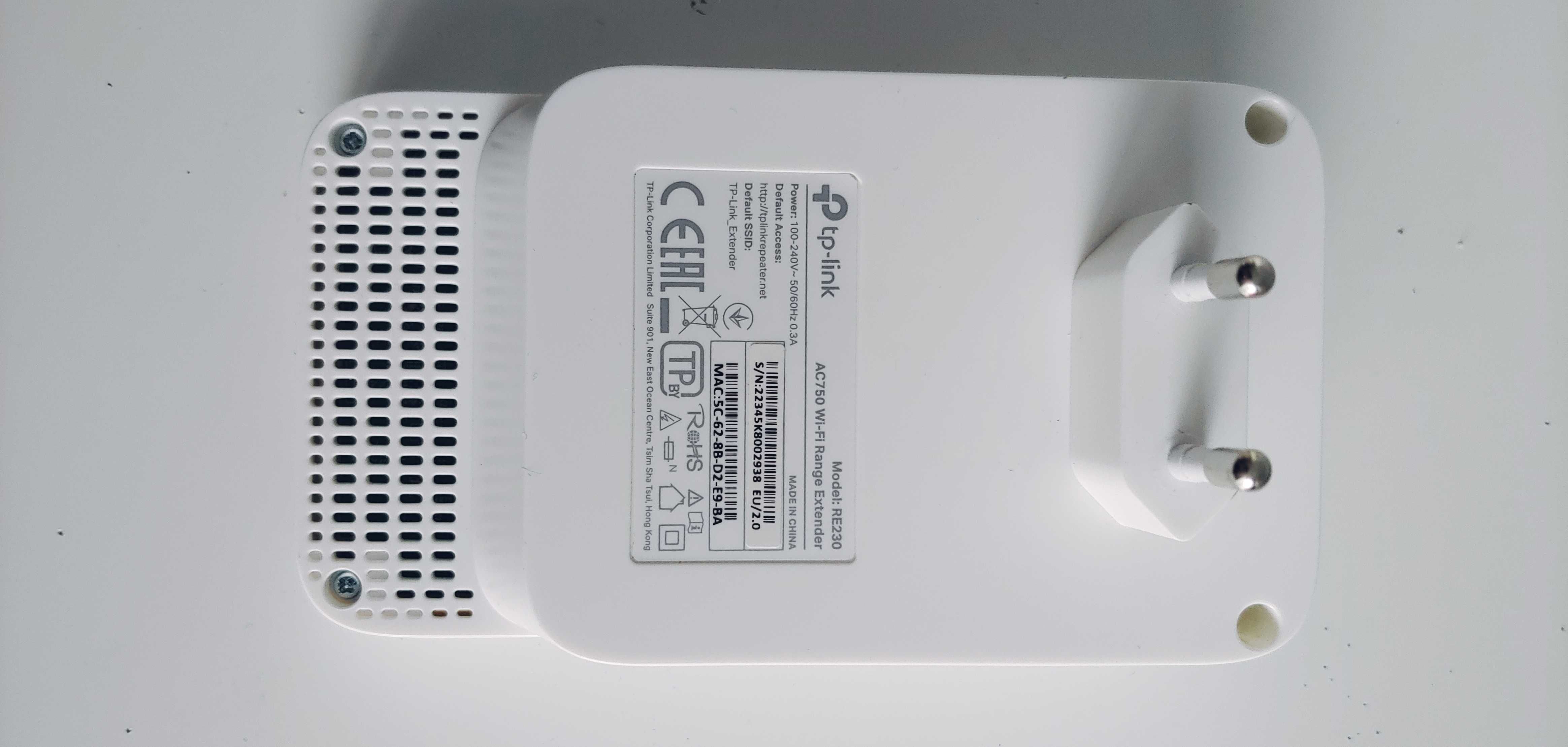 TP-Link wzmacniacz sygnału Access Point RE230 AC750 stan bdb