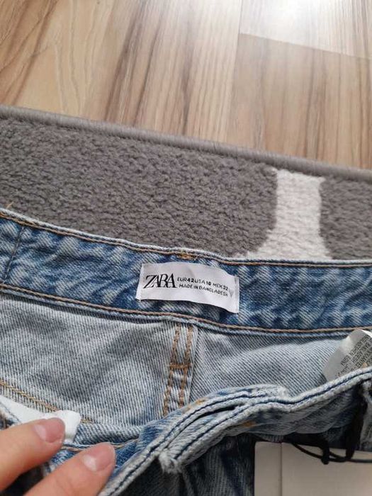 Jasne jeansy Zara rozm 42