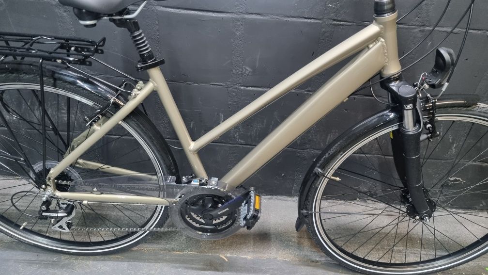 Nowy rower Trekkingowy Mifa Damka Shimano Acera 48 cm Urban Bikes