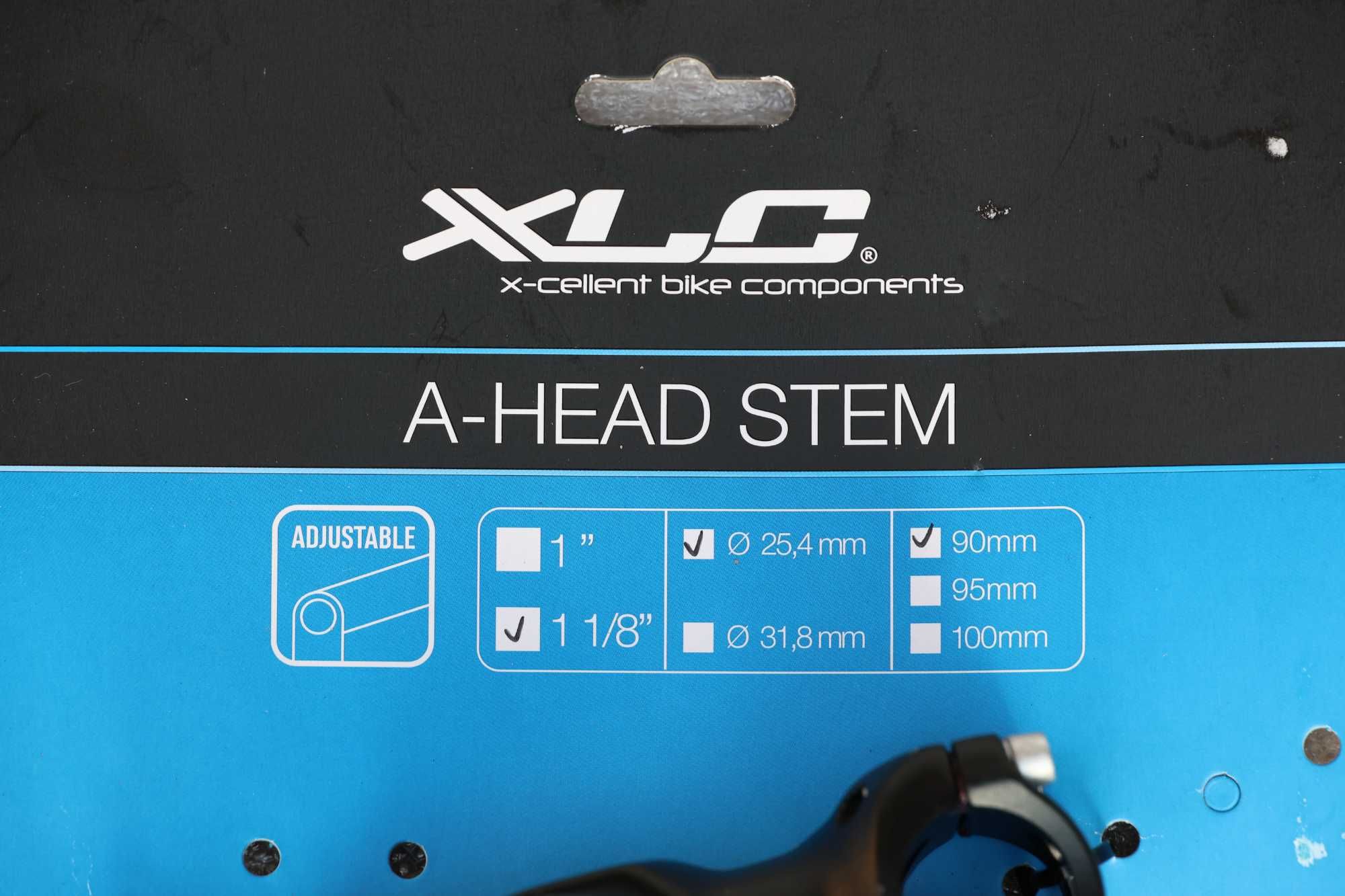 Mostek kierownicy regulowany XLC Comp A-Head 90mm 1.1/8