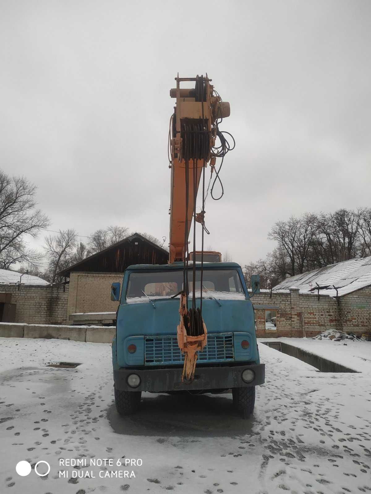 Автокран КС 3577-4 на базе МАЗ 5334 г/п 14 тонн