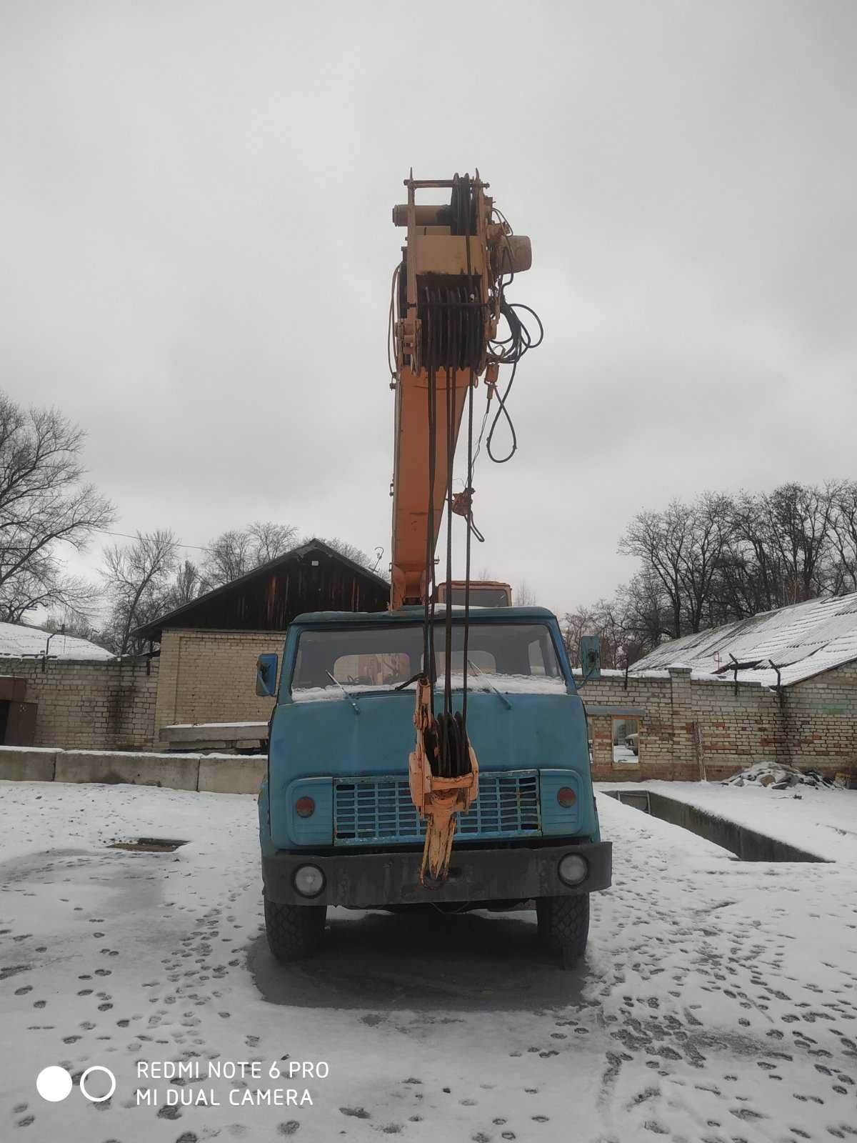 Автокран КС 3577-4 на базі МАЗ 5334 в/п 14 тон.