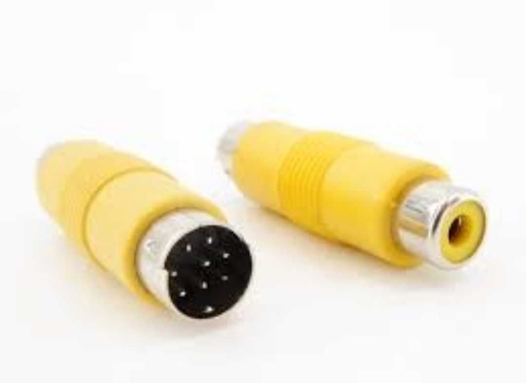 Перехідник 8PIN S-video mini din на RCA ( F ) S-Video переходник