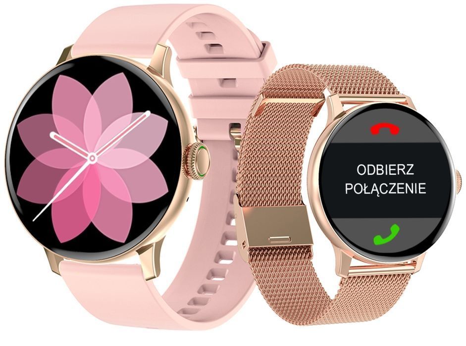 Smartwatch Giewont Supernova SmartCall GW330-1 Rose Gold Shine Pink