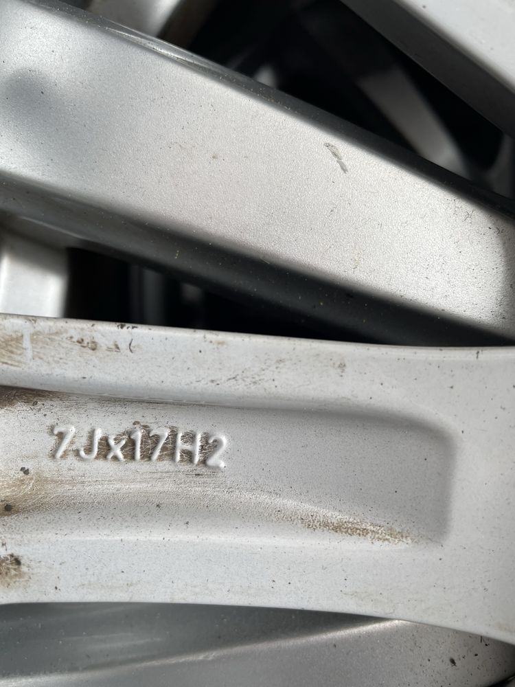 Platin 17” Felgi Koła Lato*5x100*Audi VW Skoda Seat