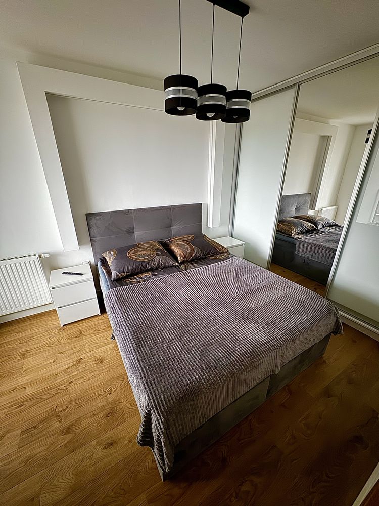 Nowoczesny Apartament Jurajska Plaza z osobną sypialnią PARKING GRATIS