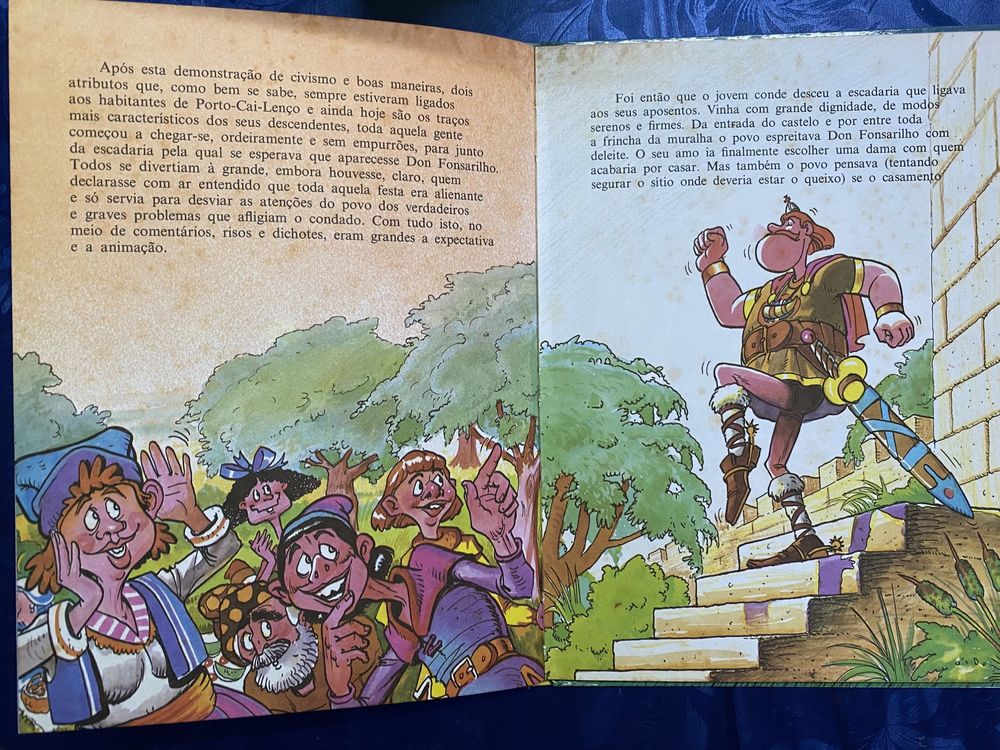 Livros As Aventuras de Dom Fonsarilho e Santa Pança