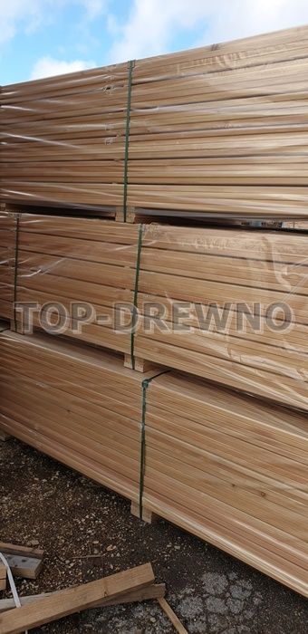 DESKI TARASOWE RYFLOWANE - modrzew syberyjski - 27 x 142 - 6 m piękne!