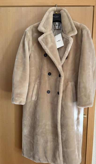 Nowe sztuczne futerko plaszcz z Francji