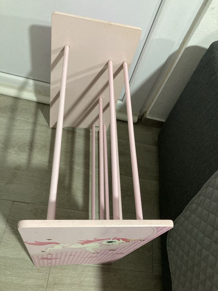 Estante/sapateira de unicórnio