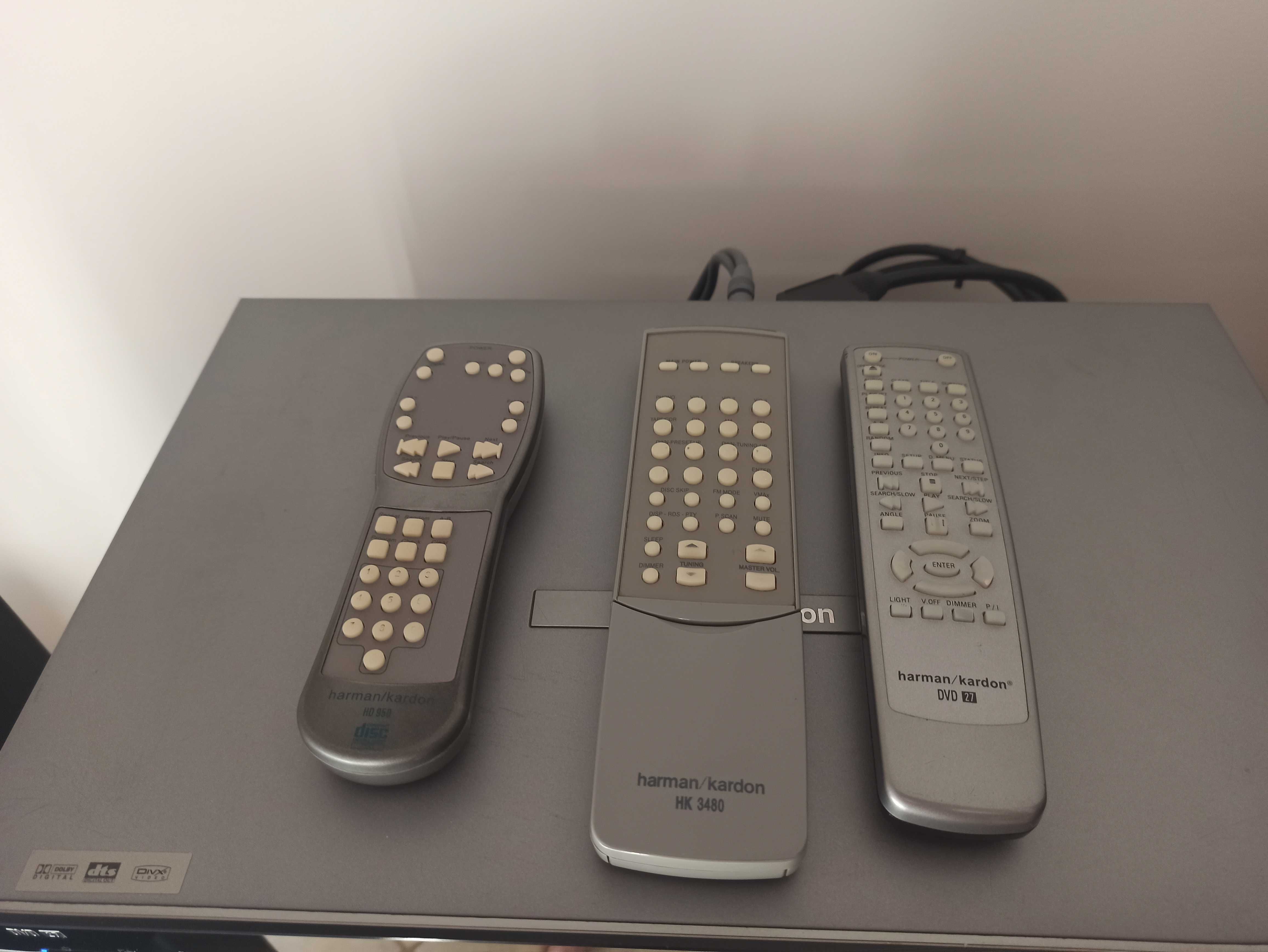 HARMAN KARDON hk3480 + cd hd 970 +  dvd dvd 27