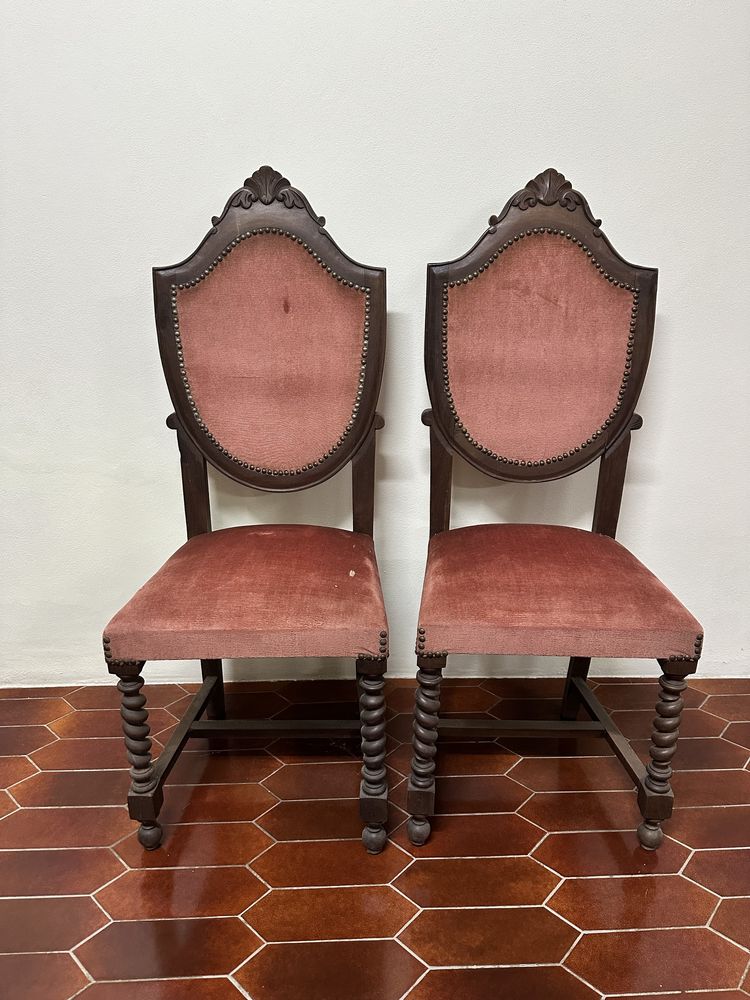 Cadeiras rusticas