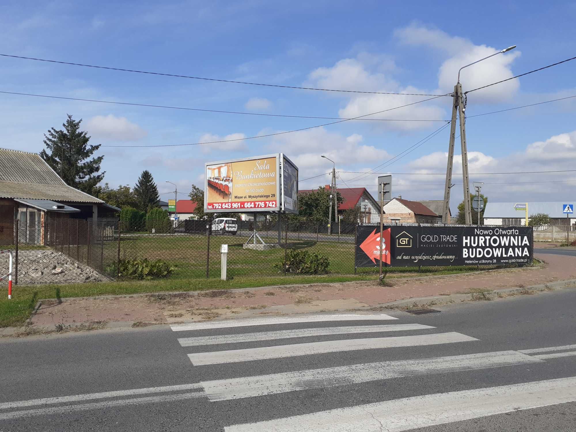 Tablica reklamowa/nośnik reklamowy/billboard/powierzchnia reklamowa