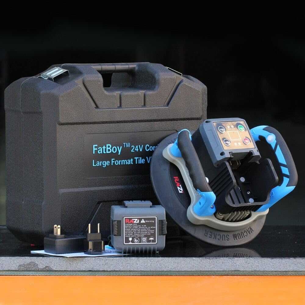 Raizi FatBoy 24V Profesjonalny wibrator do płytek wielkoformatowych