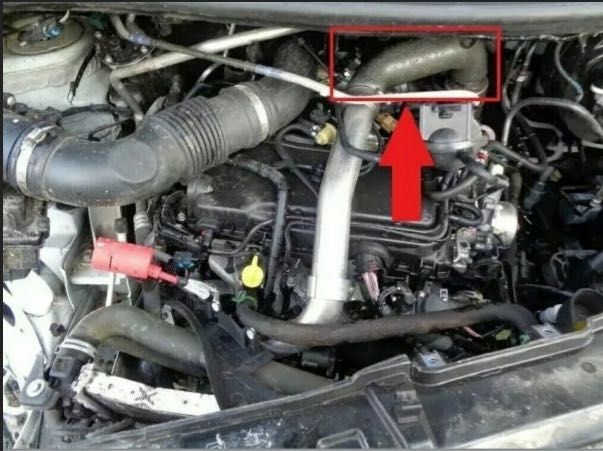 Rura wąż turbo intercooler RENAULT MASTER III 2.3 DCi
