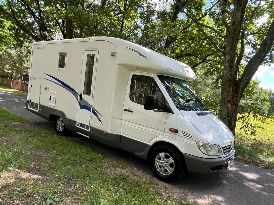 Mercedes-Benz SPRINTER Wochner Xaluca 41  2.7 156KM  AUTOMAT  Toaleta  Prysznic  Klimatyzacja  F-Vat 23% Suchy!