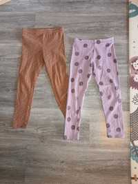 Spodnie legginsy getry H&M 110