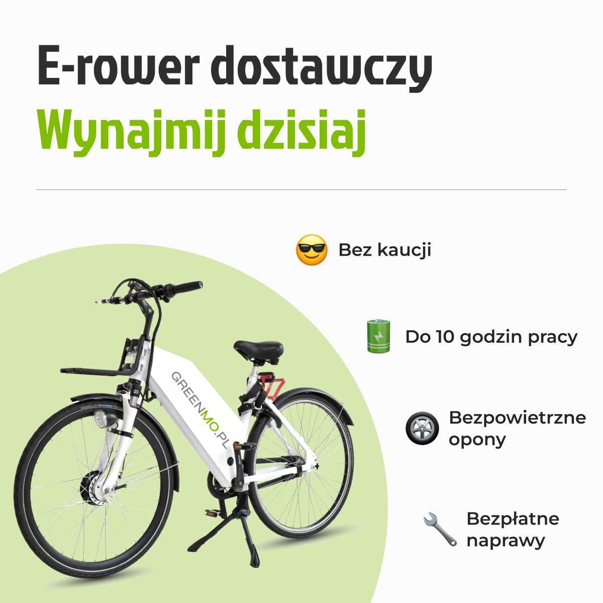 Rower elektryczny wynajem Warszawa