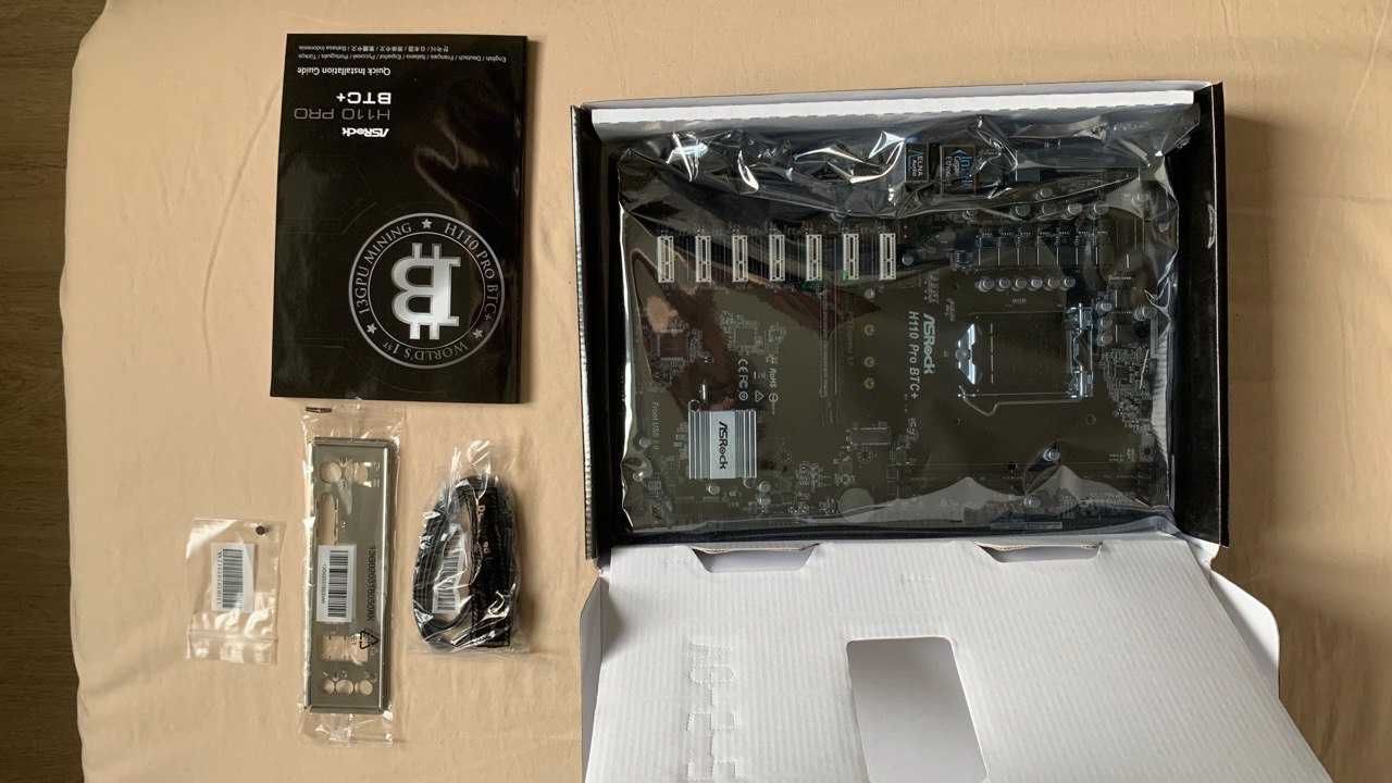 Материнская плата ASRock H110 Pro BTC+