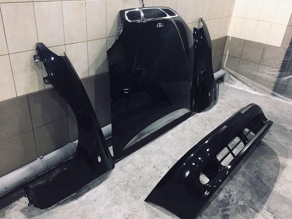 Капот крыло бампер Lanos (Sens) U87 чёрный