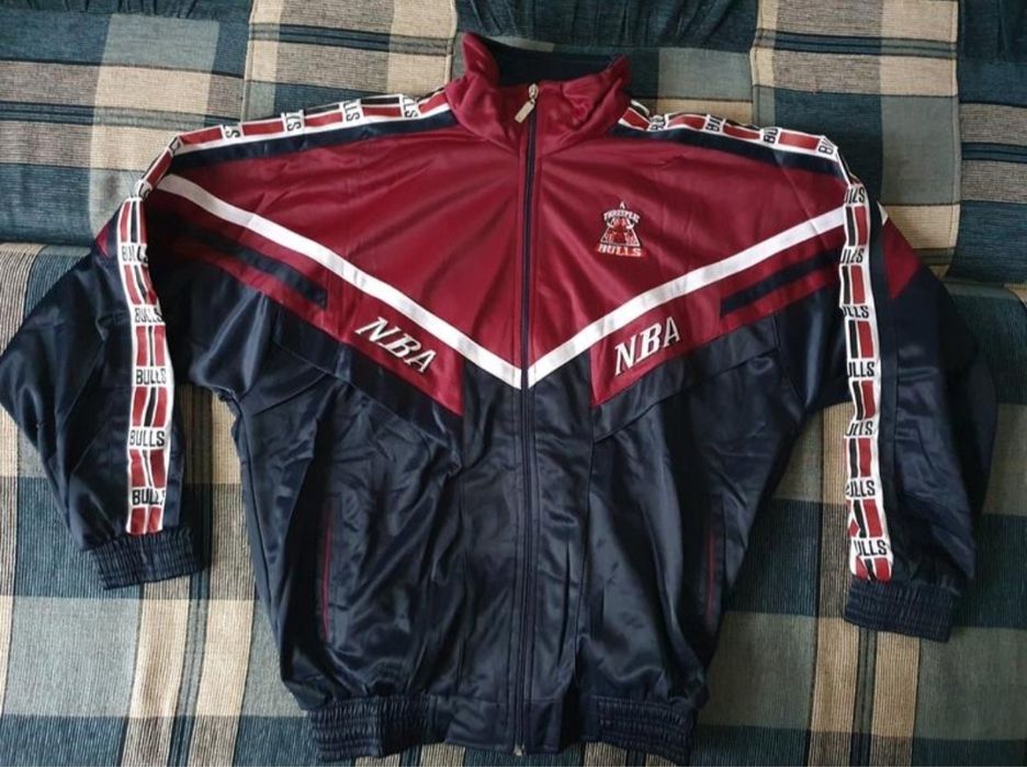 Спортивный костюм Chicago Bulls 90-х эластик винтаж ретро мужской