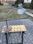 Lampa biurkowa warsztatowa ZAOS POLAND - lata 60-70te