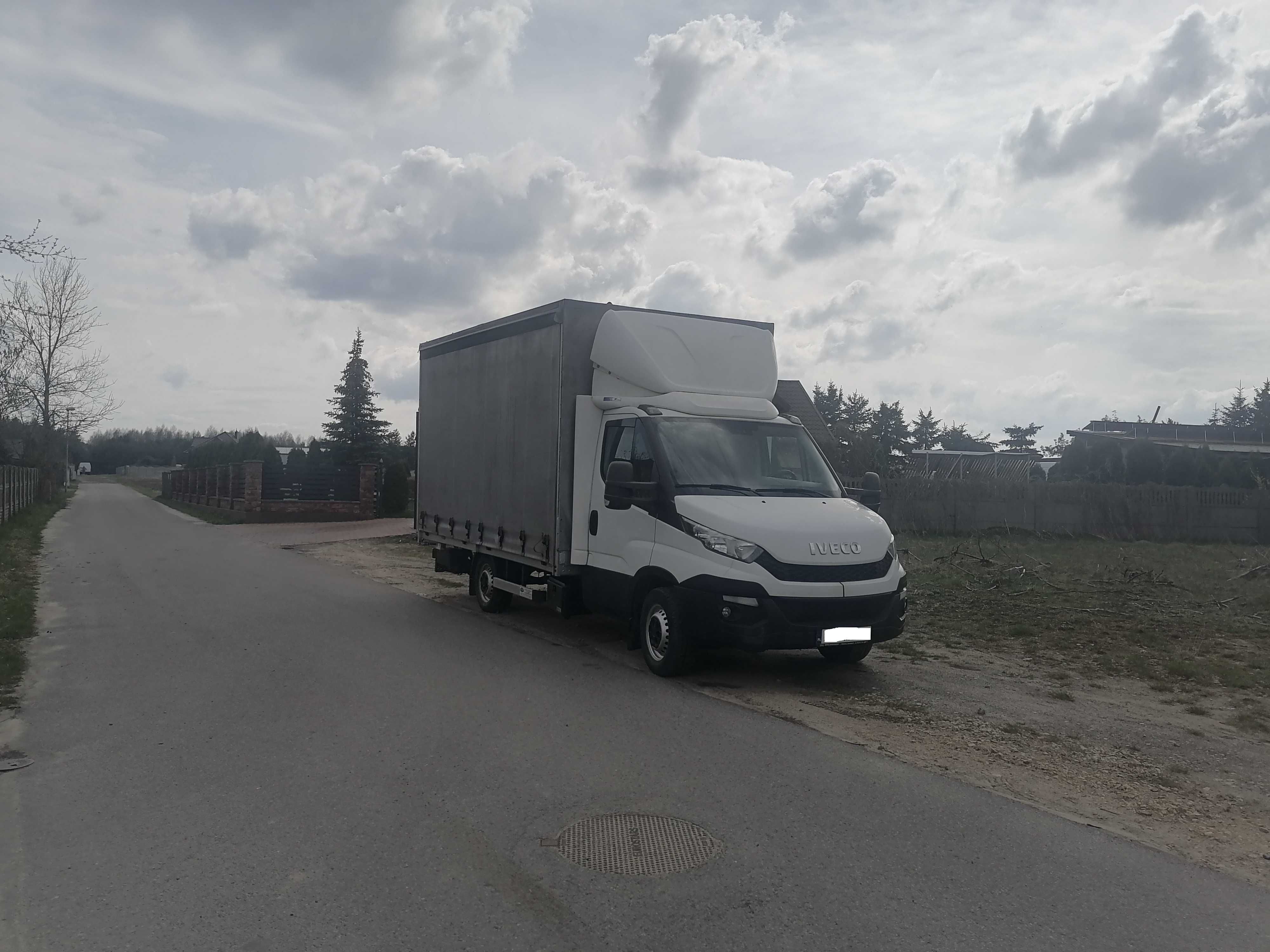 Iveco Daily 35S15 plandeka firanka z windą rok 2016