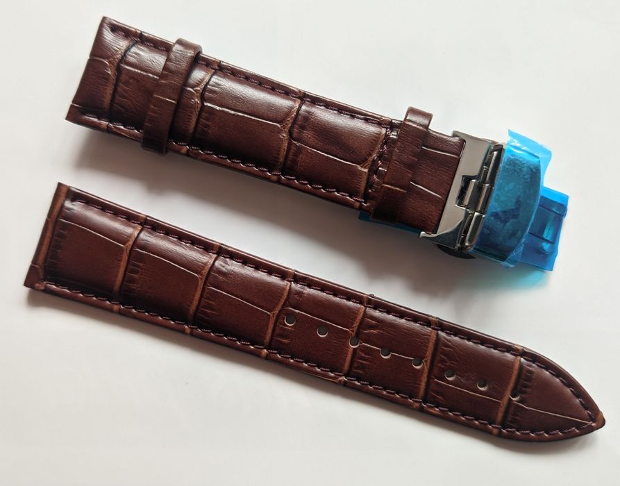 Pasek do zegarka Seiko Sarb 20 mm zapięcie motylkowe