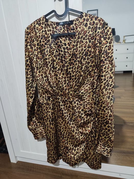 Sukienka Zara M, panterka
