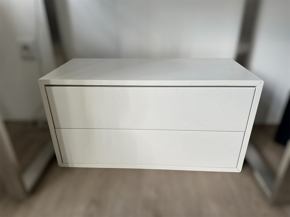 Armário módulo branco com 2 gavetas Eket IKEA