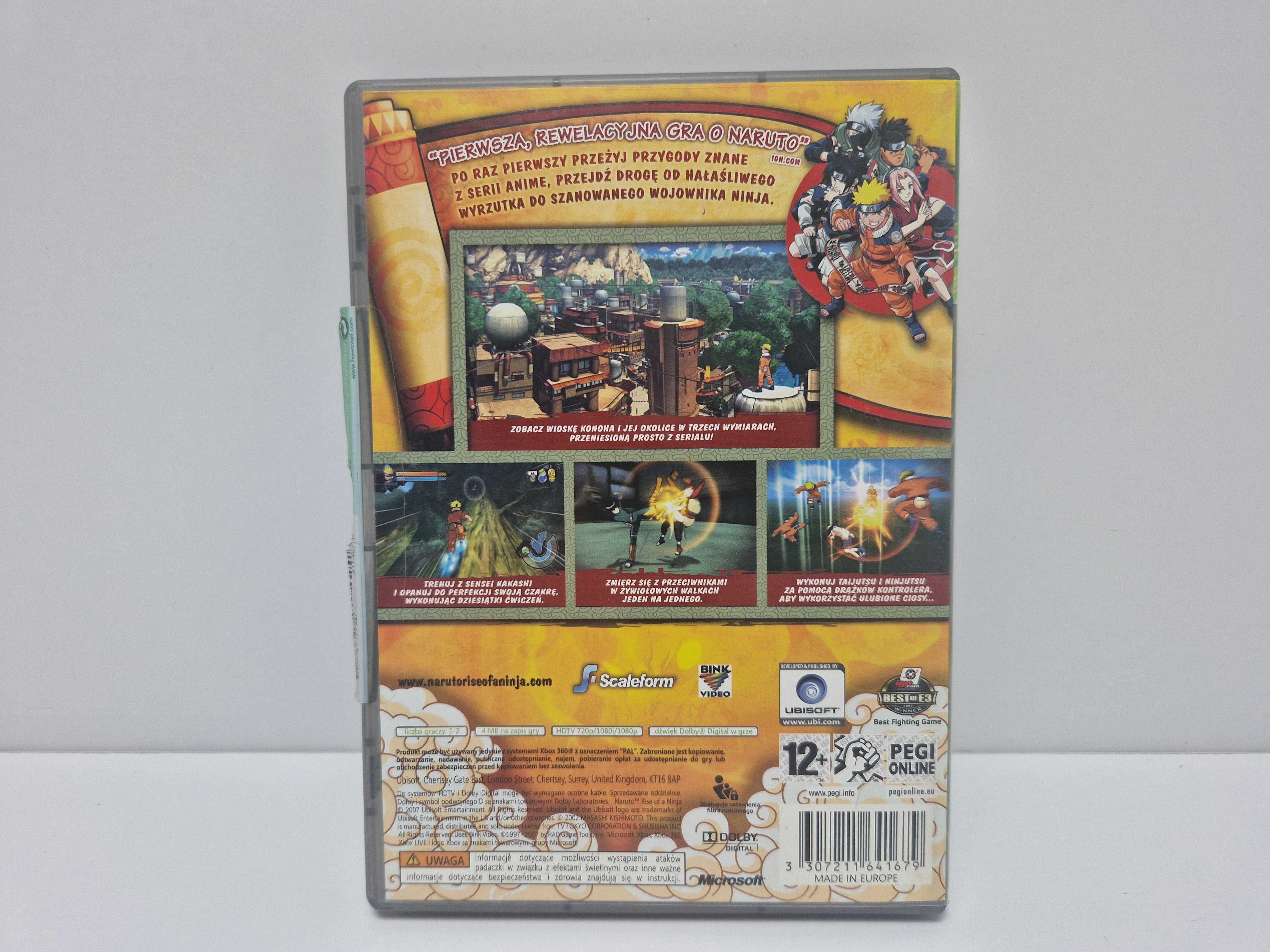 Gra Naruto Rise Of A Ninja XBox 360