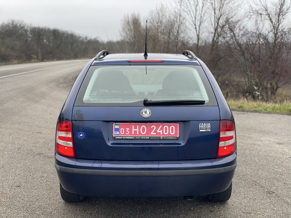 Skoda Fabia 1.4 MPI тільки з Німеччини