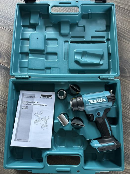 Акумуляторний будівельний фен Makita XGH01 18v