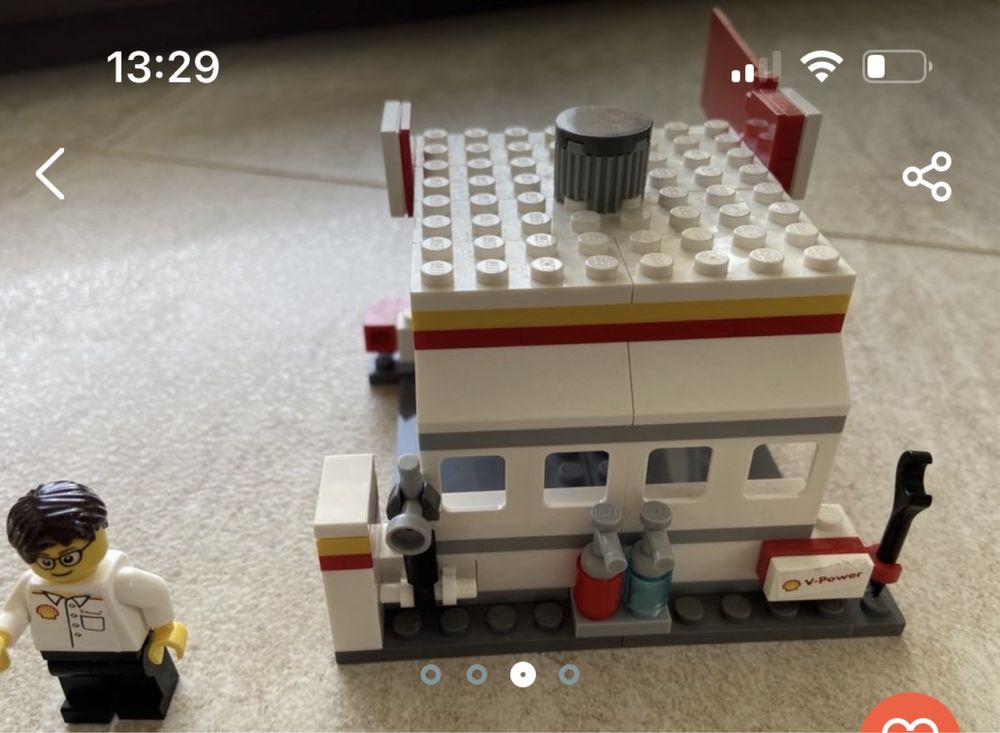 zestaw LEGO® 40195: Shell Station
