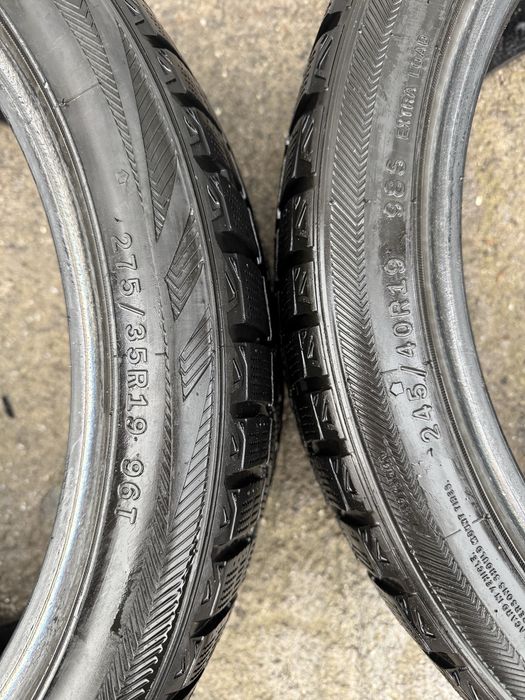 275/35/19 і 245/40/19 зимові шини 2021 р бмв 3,4,5,6,7 серія