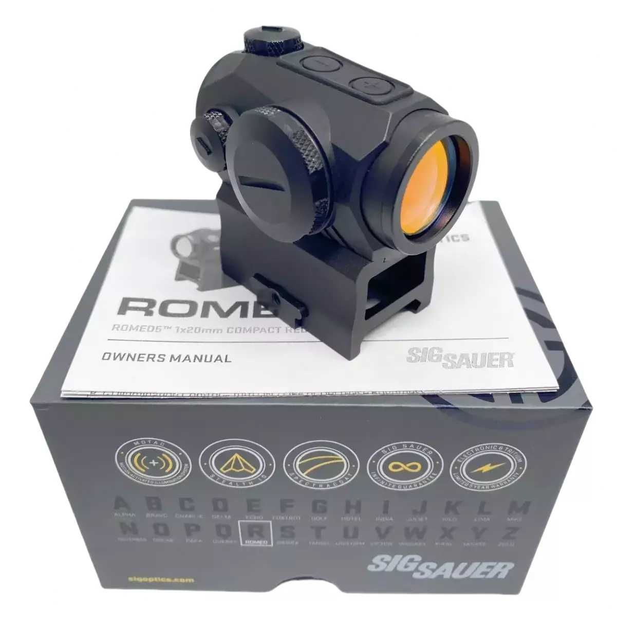 Коллиматорный прицел Sig Sauer Optics Romeo 5 коллиматор на АК М4 AR15