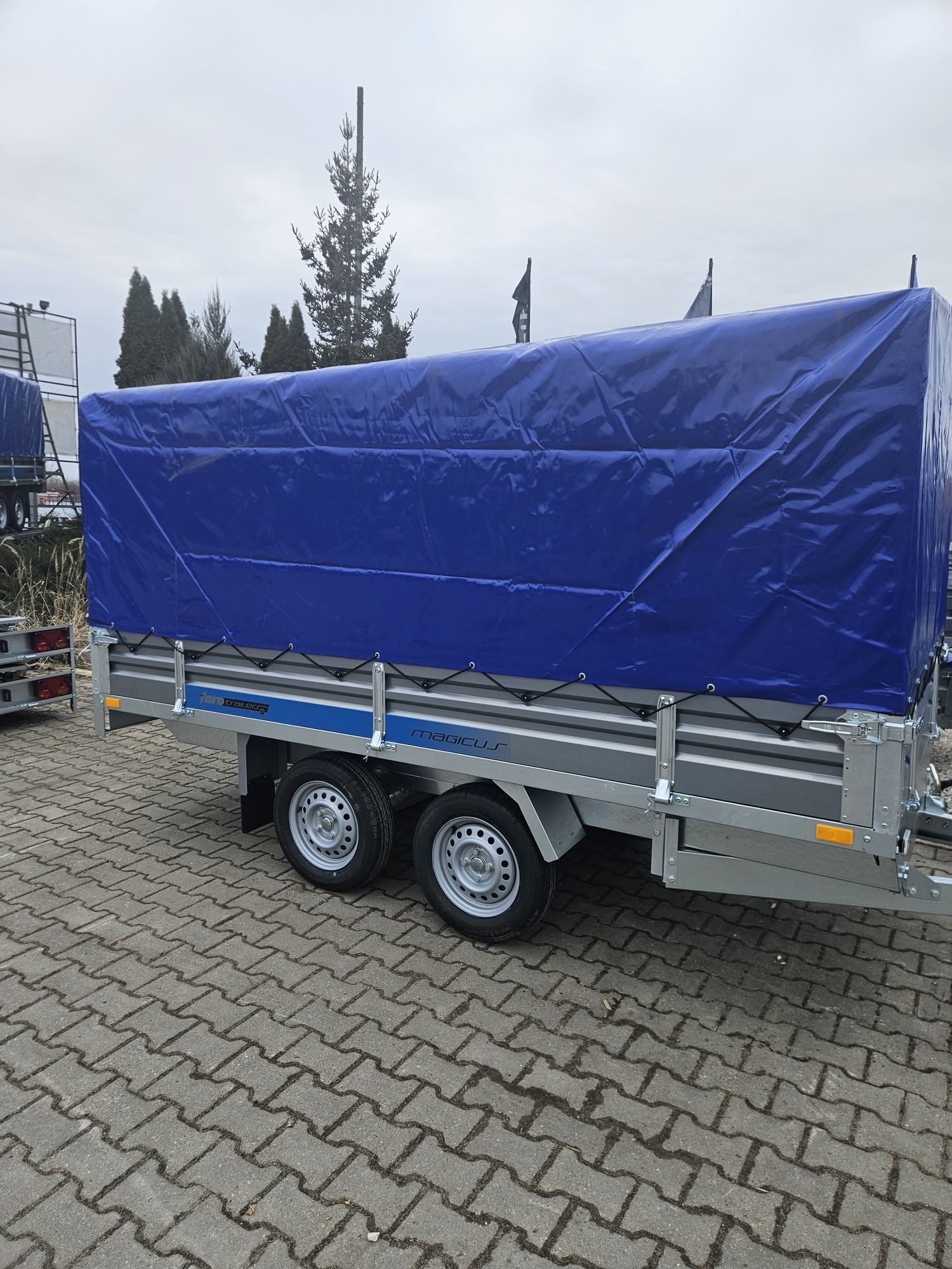 Przyczepa przyczepka Magicus 330x150x35 2 osie