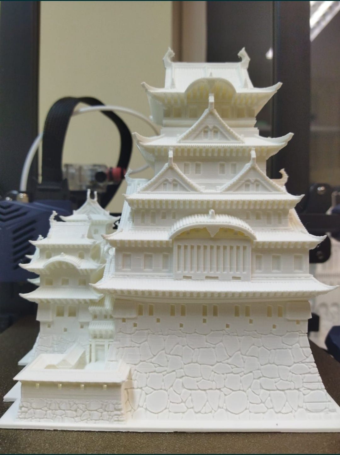 Zamek Himeji Japonia Białej Czapli 21cm