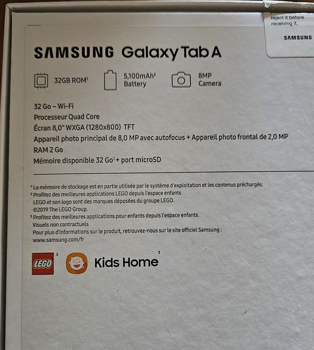 Samsung Galaxy Tab A 2019