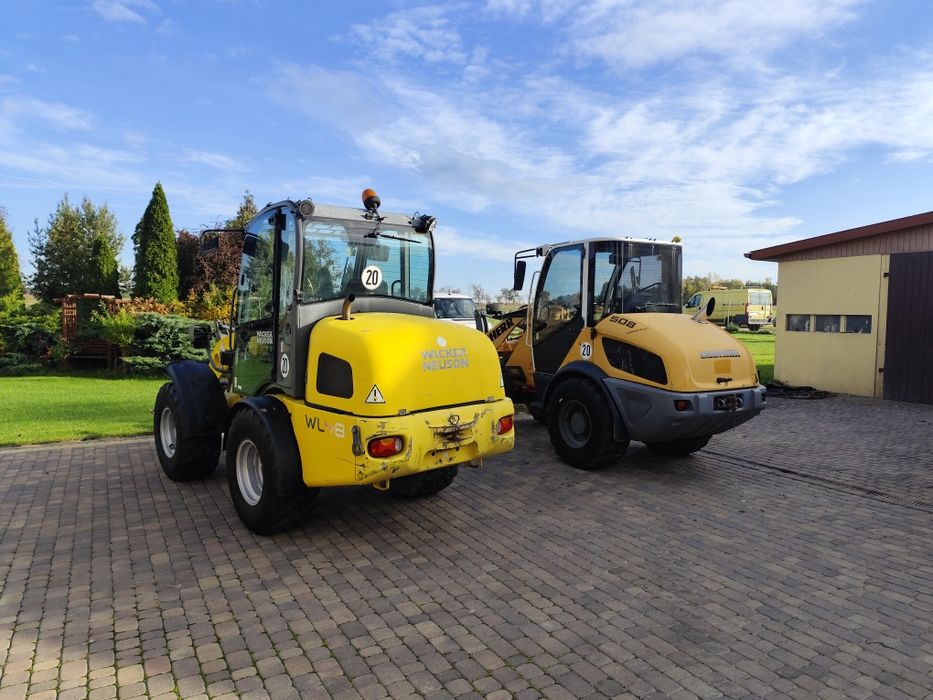 Ładowarka liebherr 508 cat jcb