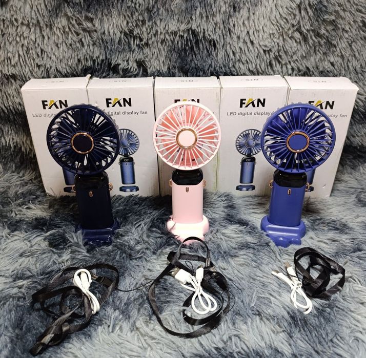 Ручний вентилятор стильний дизайн для подорожі портативний юсб