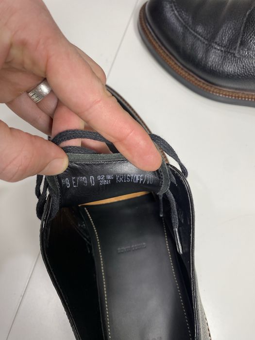 Шкіряні чоловічі черевики Bally, оригінал