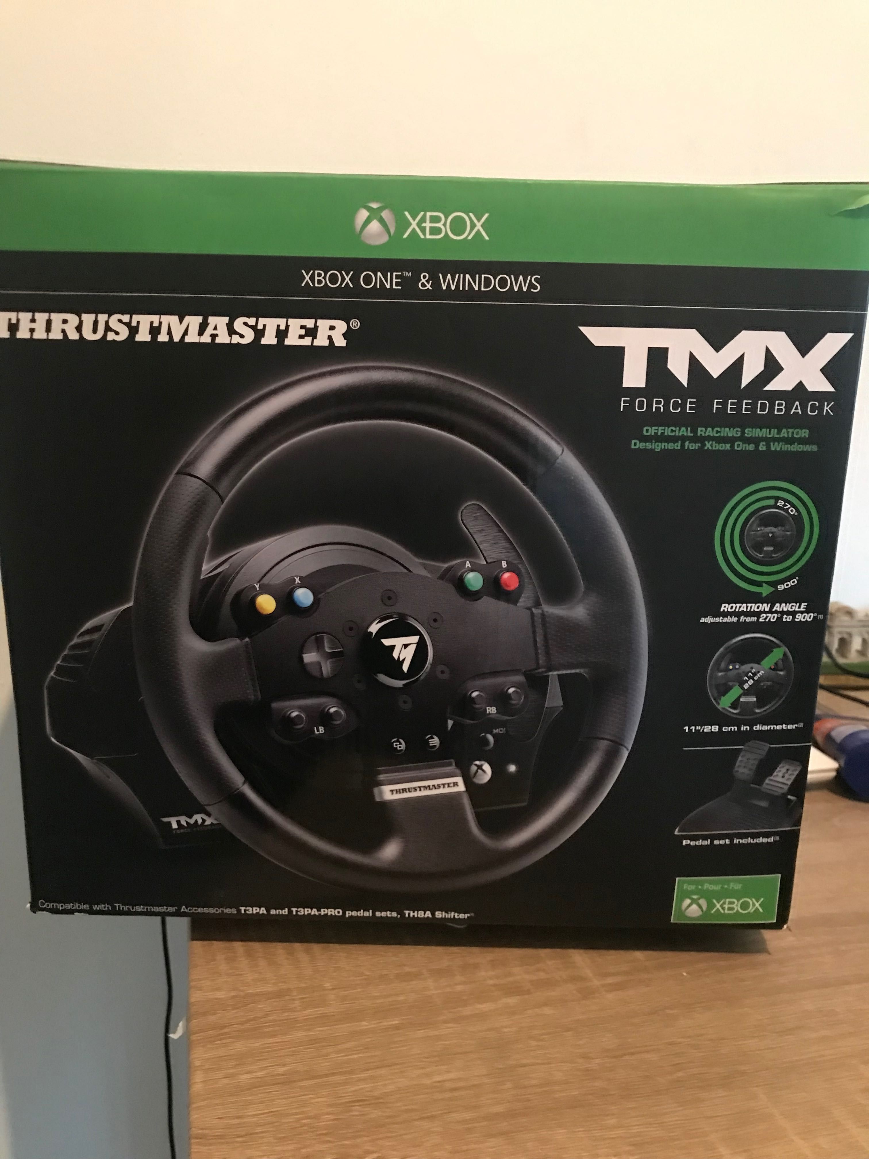 volante thrustmaster tmx force feedback