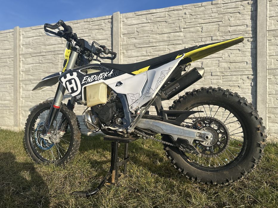 Husqvarna te 150 exc TBI obnizona hard enduro jak nowy motocykl enduro