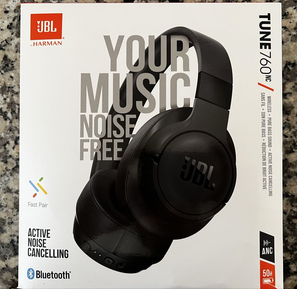 Auscultadores Bluetooth JBL Tune 760NC