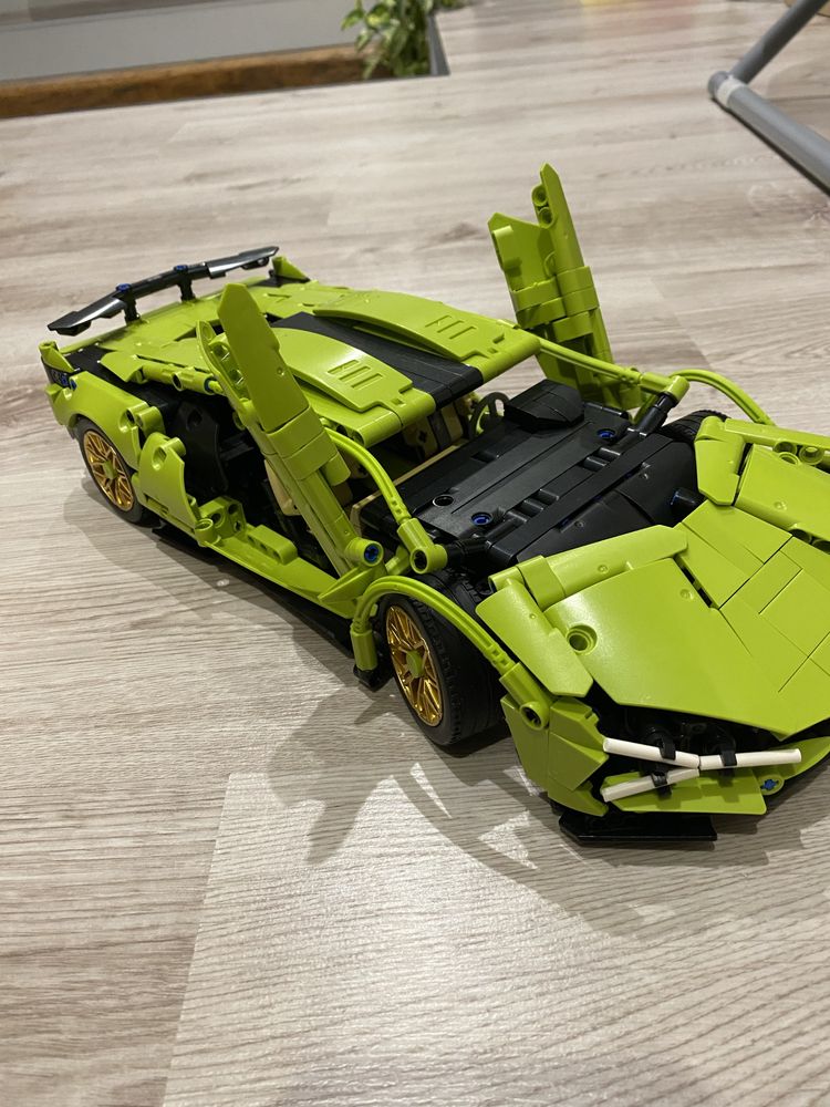 Samochód Lamborghini z klocków jak Lego