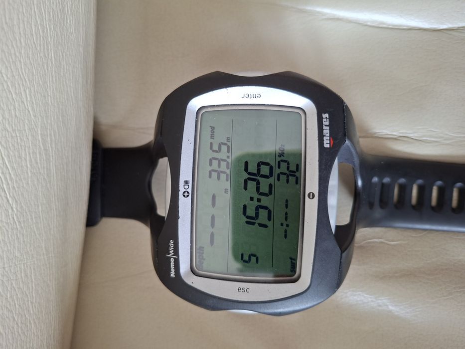 Computador de mergulho Mares Nemo Wide