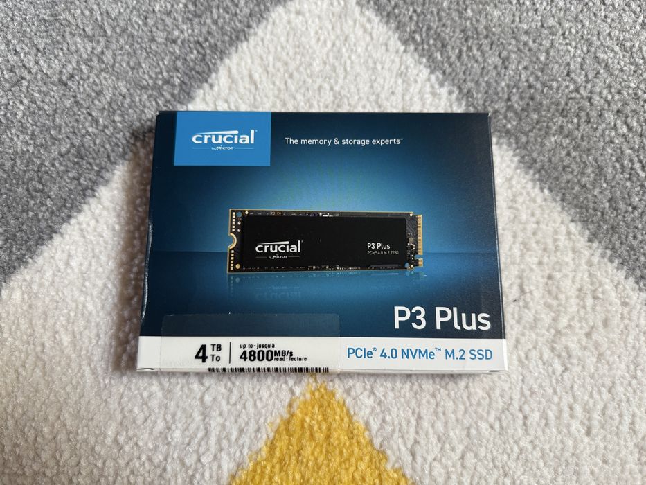 Нові SSD Crucial P3 Plus 4TB